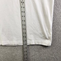 Gymshark Shirt Mens S White Essential Oversized Tee Muscle Gym Loose Fit