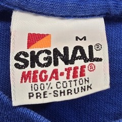 Vintage Number 1 Dad T-Shirt Blue Medium Made in USA Single Stitch