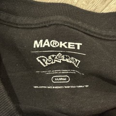 Pokemon Squirtle Squad Graphic T-Shirt Mens Size XL Black Chinatown Market