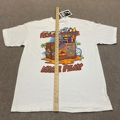 Senor Lopez Shirt Mens XL White Single Stich Travel Deadstock vtg 90s y2k