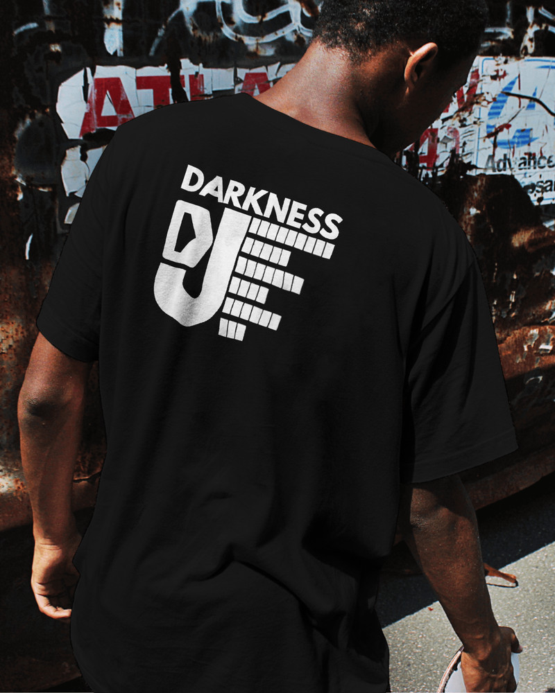 Men’s DJ Music Personalised T-shirt Party Club Mix Cotton Double Print