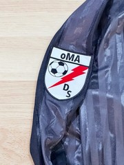 Oma Design Studio Unisex Adults’ Long Sleeve Soccer Jersey Black, Size XL NWOT