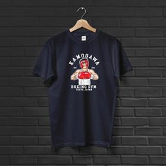 Makunouchi Kamogawa Boxing Gym Graphic Anime T-Shirt Men Unisex Cotton Tee