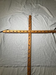 Carhartt Shirt Mens 4XL XXXXL Gray Loose Fit Henley Normcore Logo Tee Work Wear