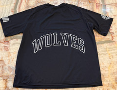 Darc Sport Dry Wolf Mens T-Shirt Black Wolves NFGU Bodybuilding Club Crewneck XL