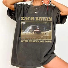 Zach Bryan With Heaven On Tour T-Shirt 90s Remake tee Classic style NH26843
