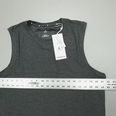 Kenneth Cole Tech Muscle Tee 4 Way Stretch Recycled Black Heather