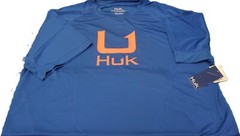 HUK Icon SS Crew T-Shirt H1200572- CHOOSE YOUR COLOR AND SIZE!