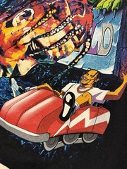 Travis Scott Astro World Space Jam Tee M Boot Leg Shirt Preowned The Roxx 🌍