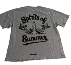 Represent Clo Spirits Of Summers T Shirt Short Sleeve Grey Size XL