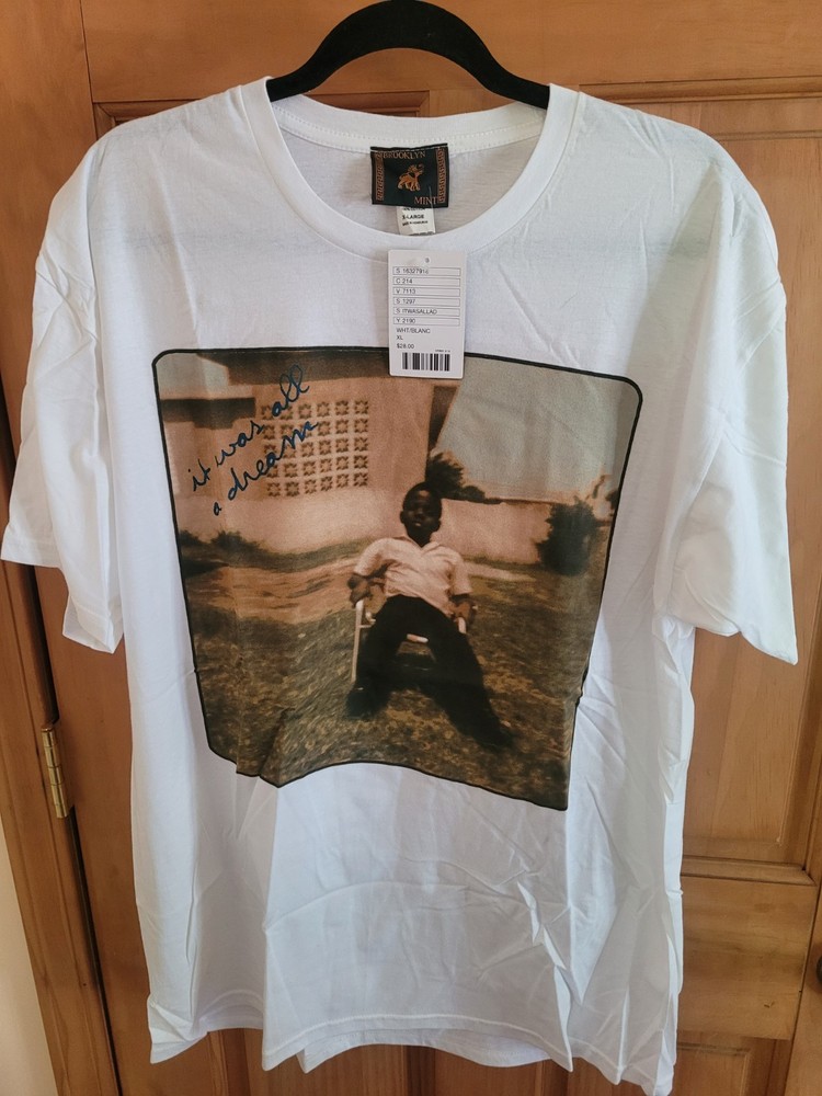 NOTORIOUS BIG BROOKLYN MINT BIGGIE SMALLS NOS NWT T-SHIRT