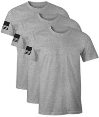 Howitzer Men’s T-shirt Standard Basic Packs Heather Grey Military Grunt
