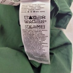 Levi’s Shirt Men’s Large Green 100% Cotton Long Sleeve Pullover