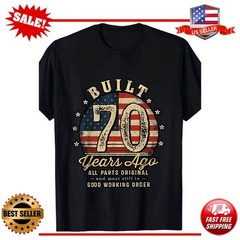 Classic Vintage 1956 70Th Birthday Graphic T-Shirt for Men Birthday Gift for D