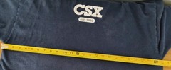 CSX Railway Blue T-shirt 2XL Short Sleeve Men’s
