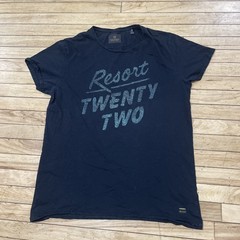 Scotch & Soda Resort Twenty Two Shirt Adult XXL Black Blue/Green Beach Comfort