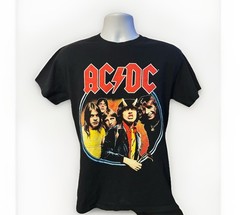 AC/DC Highway To Hell t-shirt Adult Medium Black Short Sleeve Double Sided 2024