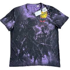 Eleven Paris Black Manta Graphic Tee T-Shirt Mist Aquaman Cotton XXL NWT $75