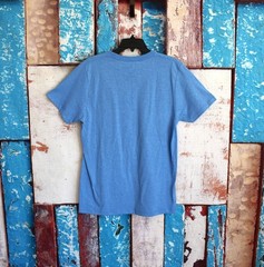 Men’s Sonoma Elbow T-Shirt Short Sleeve Crew Neck MEDIUM Light Blue Heather NEW