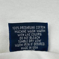 Dickies T-Shirt – Large White Cotton