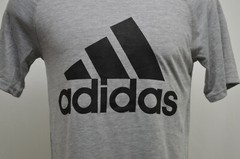 NEW Adidas ‘ULTIMATE TEE’ Size – MED – T-Shirt BIG LOGO Gray