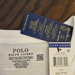 NWT Polo Ralph Lauren Polo Bear T-Shirt XXL Custom Slim Fit White 100% Cotton