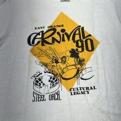 Vintage 1990 East Orange New Jersey Carnival Steel Orchestra Shirt Size Large