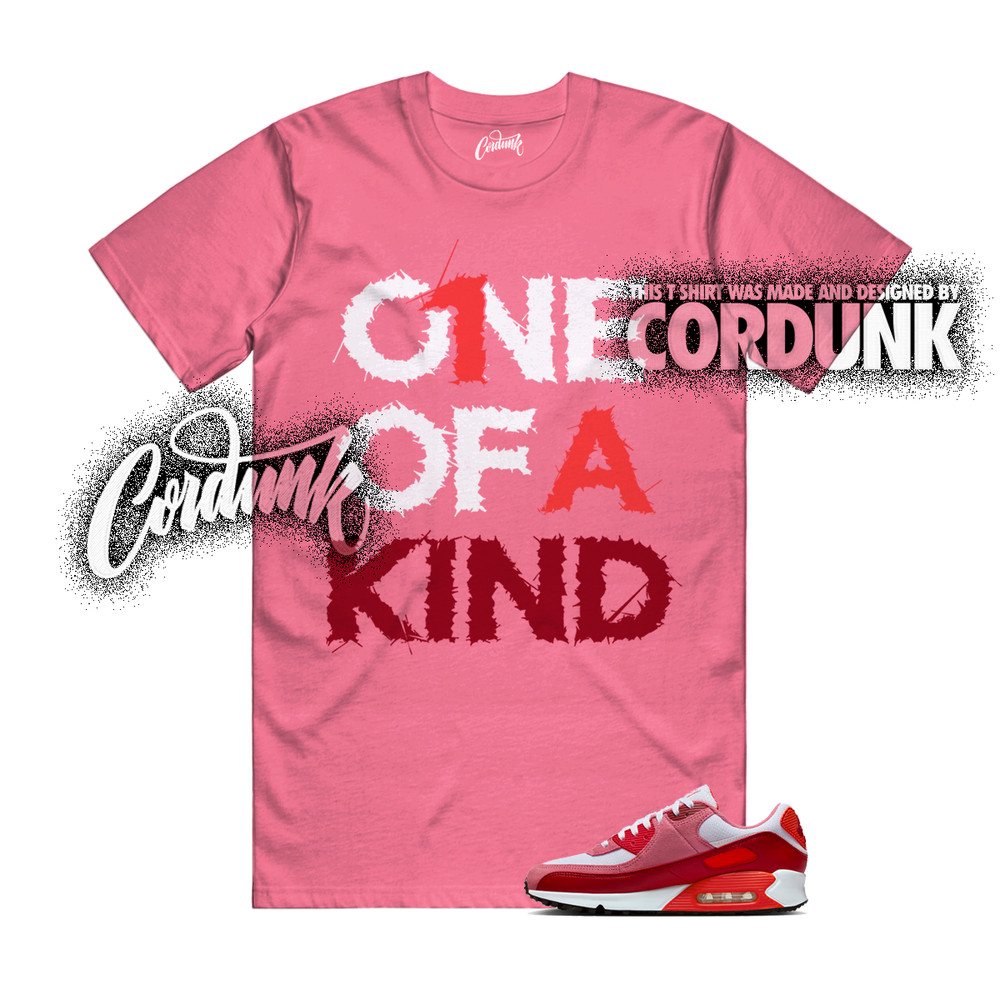 Air Max 90 Peony Light Crimson Team White Valentines Day 2026 T Shirt Match 1OAK