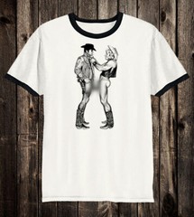 Gay Cowboys – Seditionaries – 100% Cotton T Tee Shirt Punk Queer