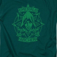 Arrow Archer Illustration Licensed Adult Unisex T-Shirt Regular Fit Tee SM-3X