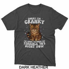 Sorry I’m Cranky I’m Going Through My Terrible 70’s Cat T-Shirt
