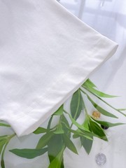 Prada Mercerized Cotton T-Shirt, Crew Neck, White, Size XL
