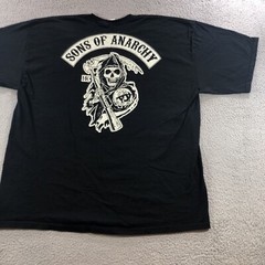 sons of anarchy T Shirt Men’s 2XL Black Reaper Death