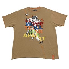 Frost Originals Love Will Tear Us Apart Cupid Graphic Beige Men’s Beaded 3XB