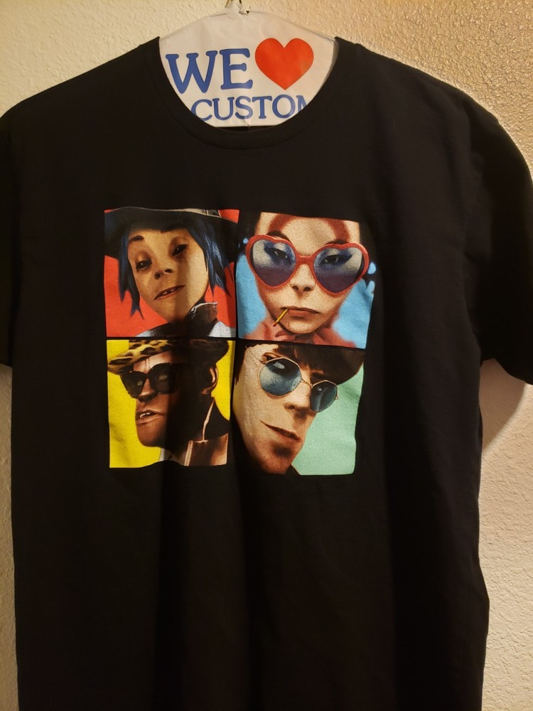 GORILLAZ Humanz Tour 2017 Shirt XL