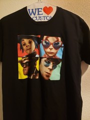 GORILLAZ Humanz Tour 2017 Shirt XL