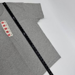 Vintage Hanes Mens Large Gray Pocket T Shirt Short Sleeve Made in USA Deadstock
