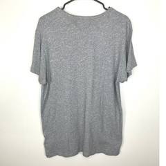 Double RL Ralph Lauren Short Sleeve Cotton V-neck Tee Heather Gray Men’s Large