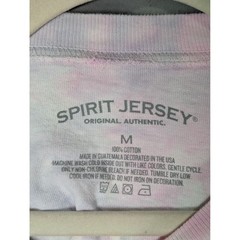 Spirit Jersey Shirt Womens M Pastel Tie Dye Venetian Resort Las Vegas