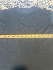 BYLT Premium Basics Drop-Cut Lux T-Shirt Blue Size XL NWT