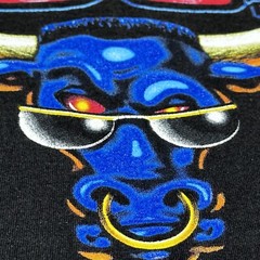 Vintage 2000 WWF The Rock The Great One Brahma Bull Wrestling T-Shirt Size L