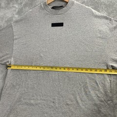 Fear of God Essentials Crewneck Shirt II Mens Small Light Heather Gray Oversized