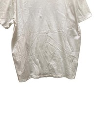 Authentic CELINE College Arch Logo Print T-shirt L White Men 2X60L671Q 01UZ