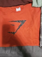 Gymshark Oversized T-shirts Mens Size Large Lot Of 8 Shirts Huge Lot EUC
