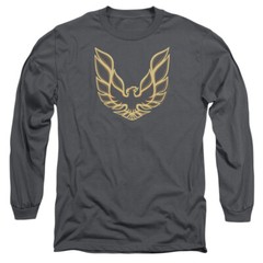 Pontiac Trans Am Firebird Logo Vintage Muscle Car Licensed Charcoal T-Shirt