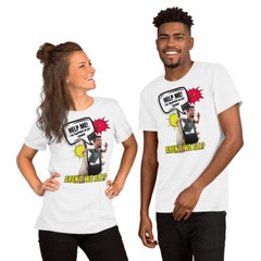 “Unisex Funny T-Shirt – Regular Fit, Crew Neck, 4-Color Design for All”