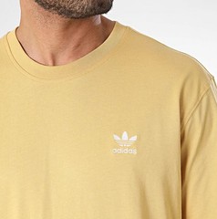 NEW MENS ADIDAS ORIGINALS ESSENTIALS TREFOIL TEE SHIRT~ SIZE LARGE #IR9695