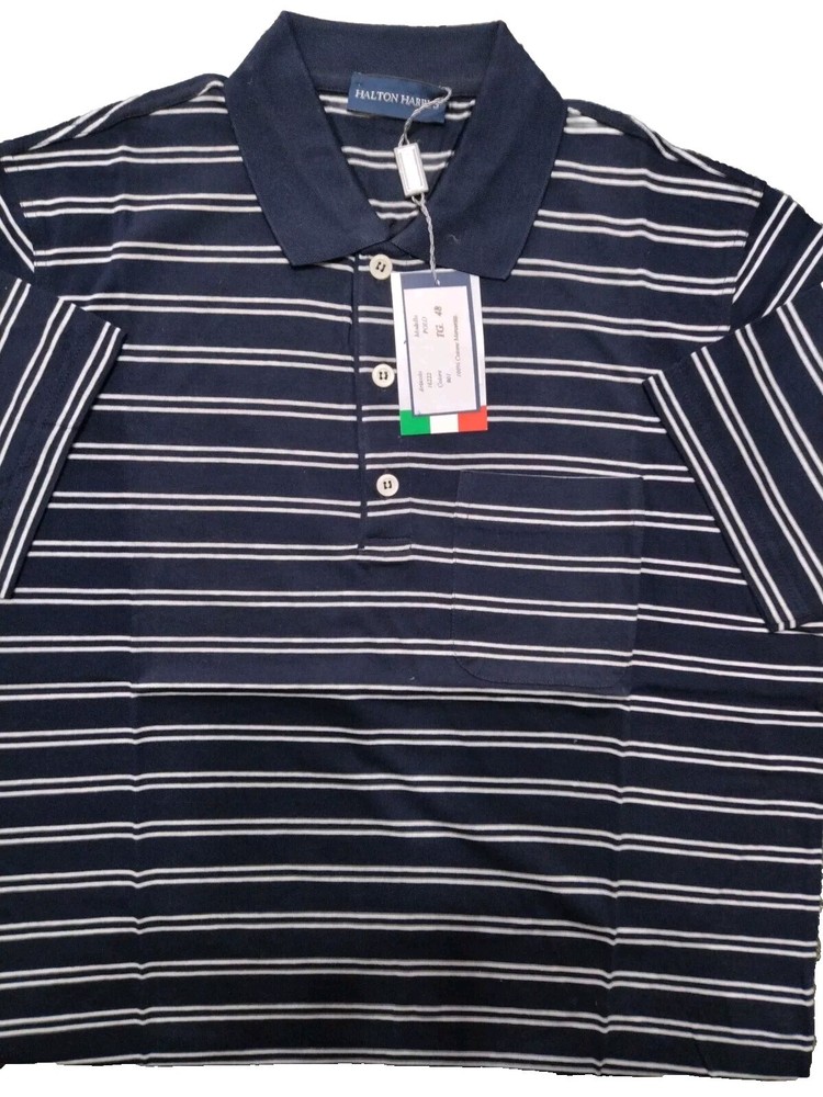 Men’s Short Sleeve Mercerized Cotton Polo Shirt
