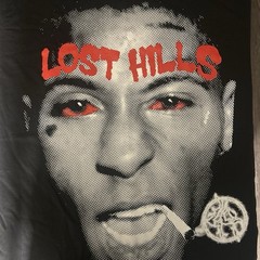 LOST HILLS YB COLLAB RARE PIECE QUALITY Men’s Black Graphic Short Sleeve Size XL