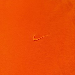 Vintage Nike Logo T Shirt Mens XL Orange Swoosh Nike Team Y2K Only One On eBay